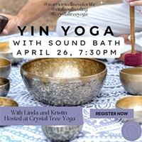 APRIL 26 (FRIDAY) | Yin Yoga with Sound | A Live Music Yoga And Sound Experience