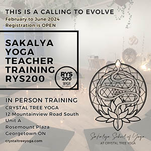 Sakalya Yoga Teacher Training RYS200 | February to June 2024