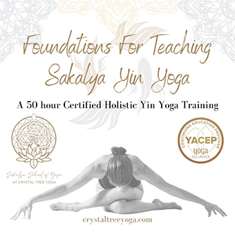 JANUARY 19 (FRIDAY) | Sakalya Yin Yoga Training 50 Hours
