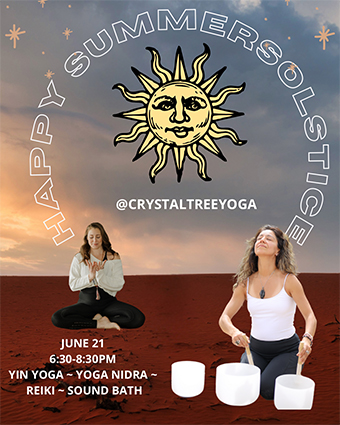 JUNE 21 (SATURDAY) | Summer Solstice Celebration
